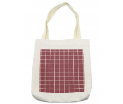 Simplistic Mesh Graphic Art Tote Bag