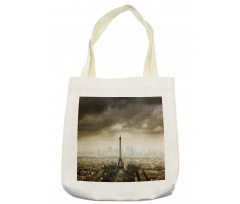 Paris Skyline City Tote Bag