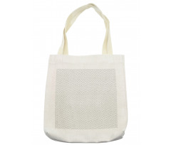 Repeated Dotted Lines Tote Bag