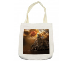 Castle Thunder Storm Tote Bag