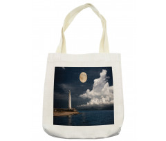 Moonlight Island Sea Tote Bag