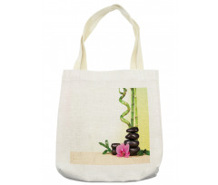 Bamboo Rocks Meditation Tote Bag