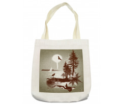 Grunge Whale Maritime Tote Bag