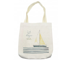 Sailing Travel Tote Bag