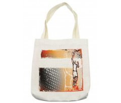 Basketball Doodle Art Tote Bag