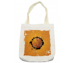 Basketball Splash Style Tote Bag