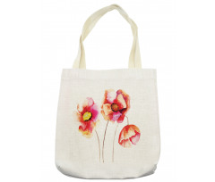 Blooming Poppies Tote Bag