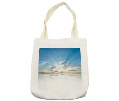 Blue Sky Freedom Clouds Tote Bag