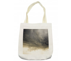 Cloudy Dark Sky Hurricane Tote Bag