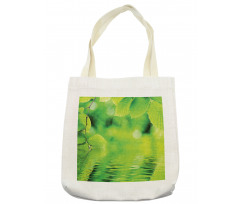 Leaves and River Peace Tote Bag