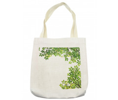 Fresh Branch with Leaves Tote Bag