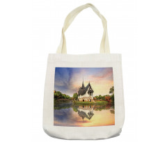 Medieval Building House Tote Bag