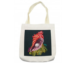 Underwater Shell Stone Tote Bag