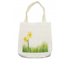 Daffodils with Grass Tote Bag