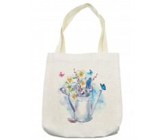 Summer Bouquet Vintage Tote Bag