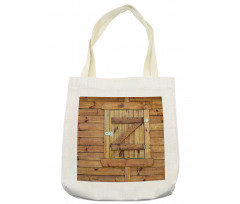 Grunge Wooden Shutters Tote Bag