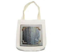 Antique Wooden Window Tote Bag