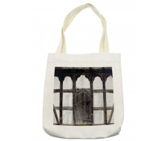 Grunge Farmhouse Door Tote Bag