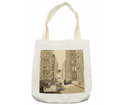 Old Street of New York Tote Bag