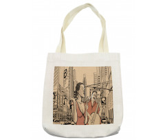 Jazz Singer Guitarist Tote Bag