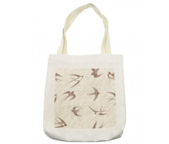 Flying Birds Tote Bag