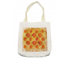 Grunge Rose Floral Art Tote Bag