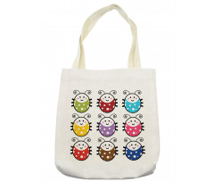 Smiling Ladybugs Set Tote Bag