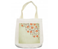 Ladybugs Flowers Spring Tote Bag