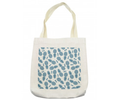 Tropical Fruit Pineapple Tote Bag