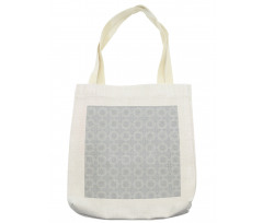 Retro Floral Celtic Art Tote Bag