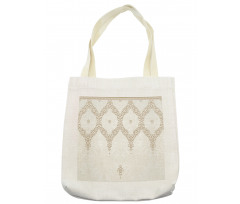 Eastern Elements Cream Tote Bag