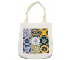 Boho Portugese Tiles Tote Bag