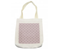 Nostalgic Leafy Motif Art Tote Bag