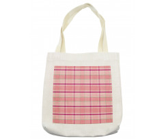 Tartan Plaid Pattern Squares Tote Bag