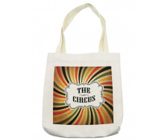 Grunge Vintage Rays and Text Tote Bag