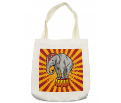 Show Animal Elephant Pop Art Tote Bag