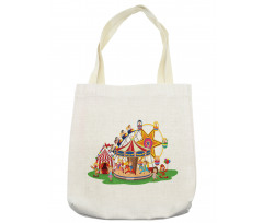 Clowns and Children Fun Art Tote Bag