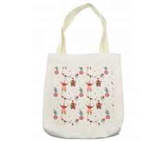 Watercolor Nursery Clowns Tote Bag