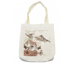 Birds Butterflies Art Tote Bag