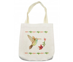 Hummingbird Artwork Tote Bag