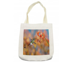 Racket Tail Lily Nectar Tote Bag