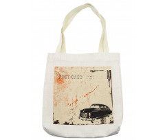 Old Fashioned Car Art Tote Bag