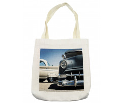 Fifties Auto Wheels Tote Bag