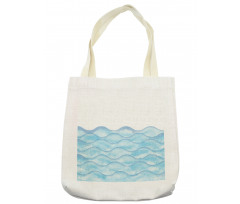 Sea Ocean Waves Art Tote Bag