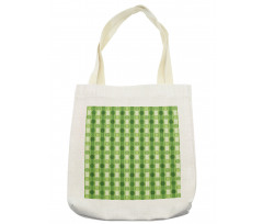 Polka Dots Striped Retro Tote Bag