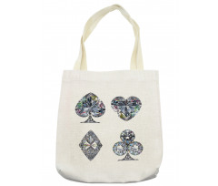 Heart Shaped Diamonds Tote Bag