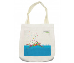 Swimming Pool Tote Bag