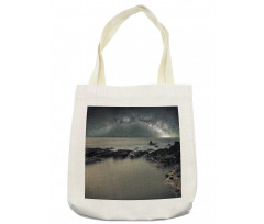 Milky Way Foggy Space Tote Bag