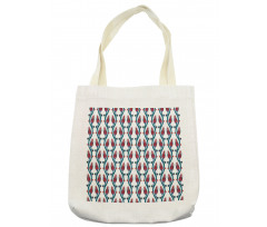 Ottoman Style Floral Art Tote Bag