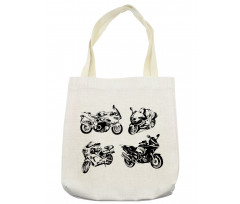Motorbikes Tote Bag